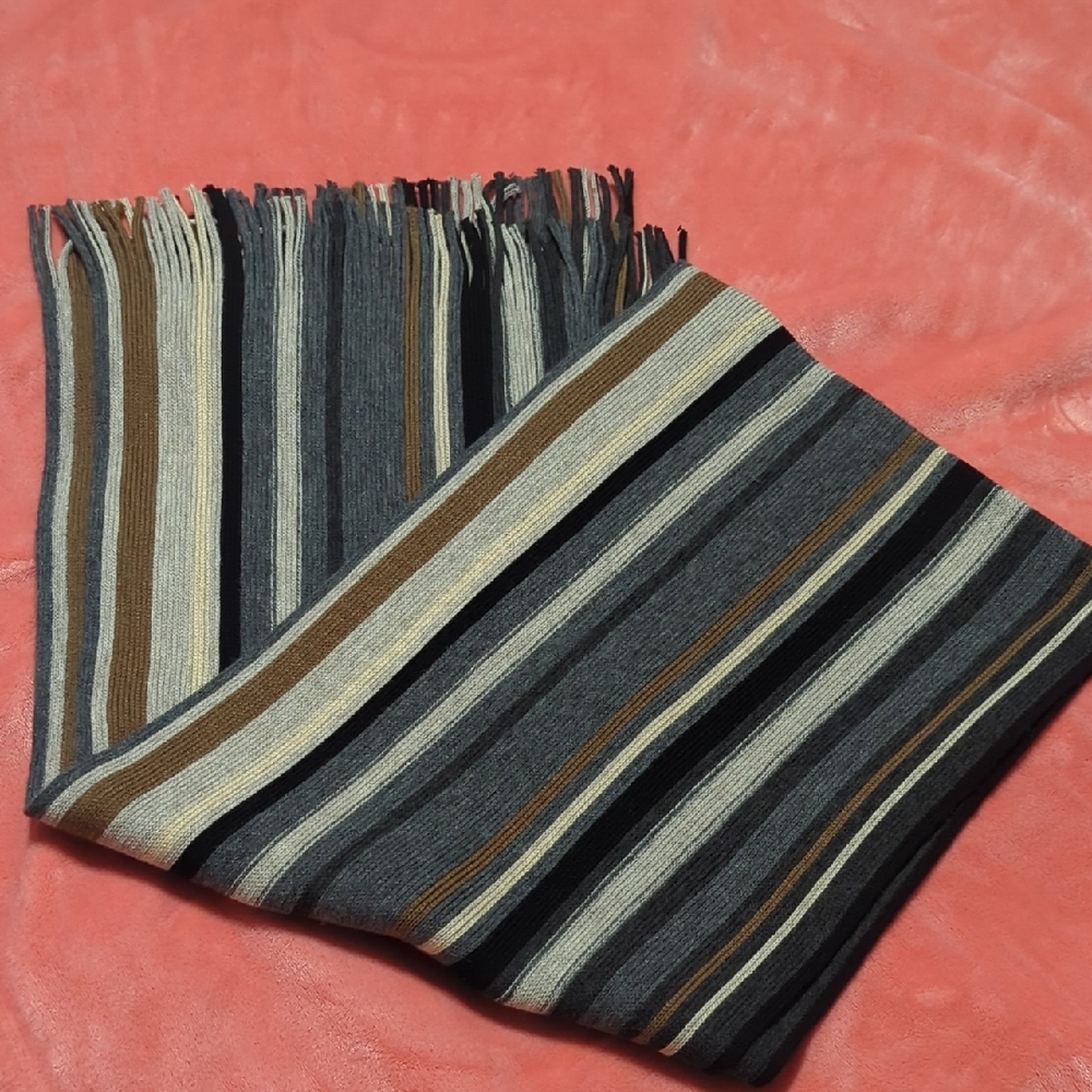 Striped Men's Scarf